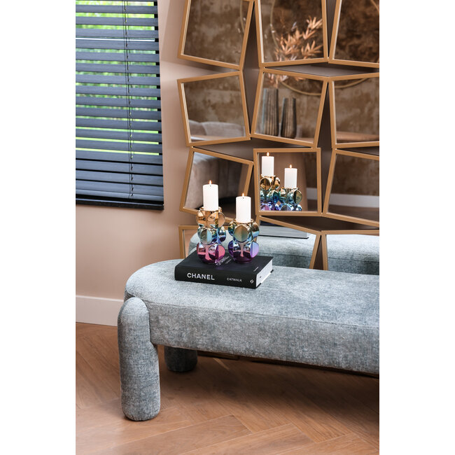 Richmond Interiors  Bank Holly Bergen 602 Light blue Chenille