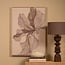 PTMD Wandpaneel Lorinde Lichtbruin canvas Bloemen