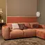 Woood CLOUD chaise longue rechts geweven chenille terra