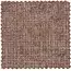 Woood CLOUD chaise longue links geweven chenille taupe / roze