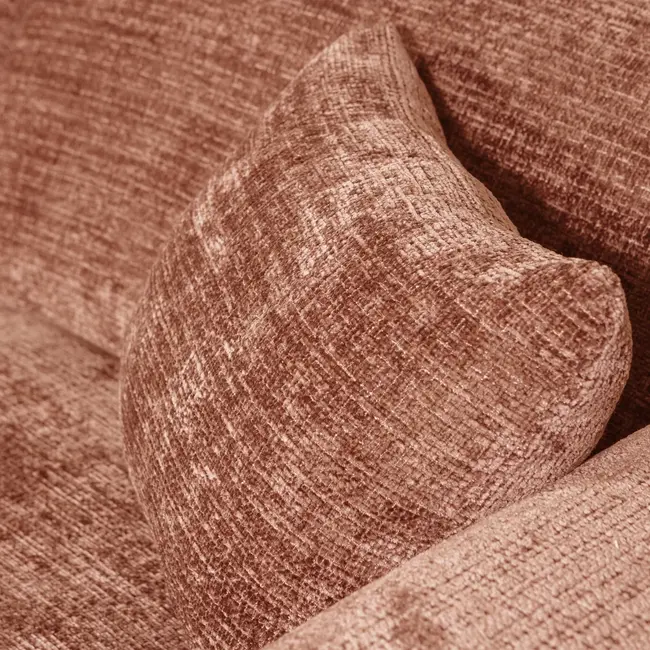 Woood CLOUD chaise longue links geweven chenille terra