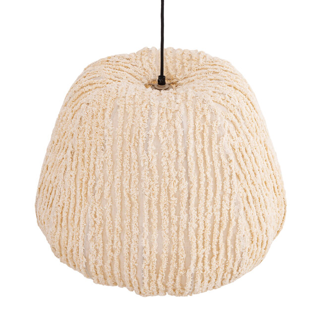PTMD Hanglamp Tayma Creme Striped L