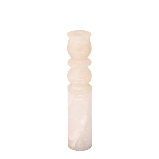 PTMD Kandelaar Libra Naturel alabaster layers L