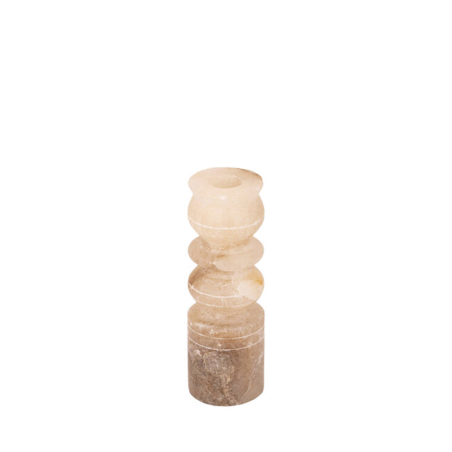PTMD Kandelaar Gwena Naturel alabaster layers S