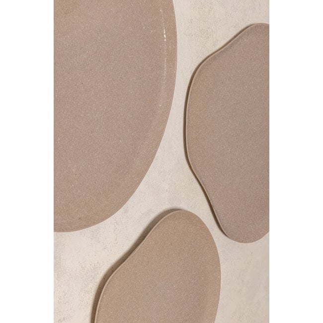 PTMD Wandpaneel Dezia Beige organisch mozaïek M
