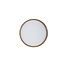 PTMD Wandpaneel Moti Creme canvas structuur rond S
