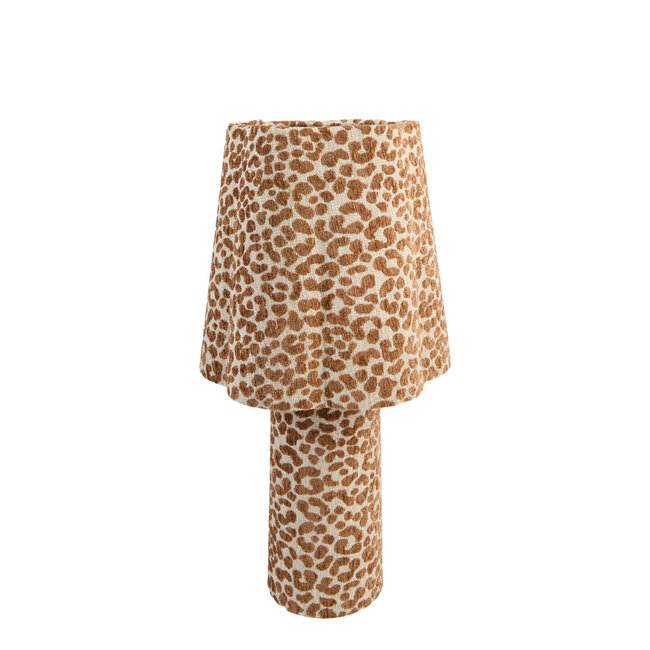 Light en Living Tafellamp Ø25x50 cm MUSABY zand+bruin