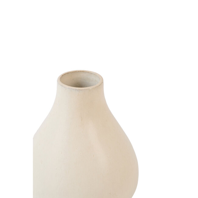 Light en Living Vaas deco Ø18,5x29,5 cm ZAROTI keramiek crème