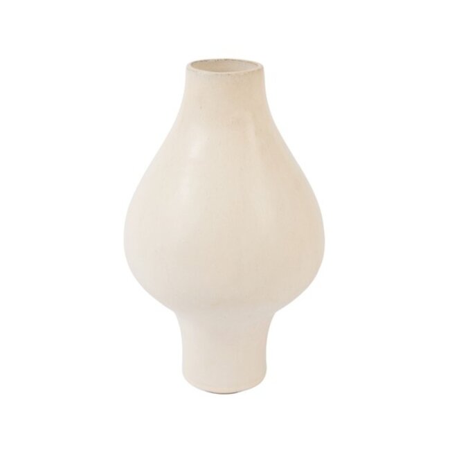 Light en Living Vaas deco Ø18,5x29,5 cm ZAROTI keramiek crème