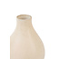 Light en Living Vaas deco Ø24x40,5 cm ZAROTI keramiek crème