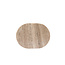 Light en Living Bijzettafel 30x23x60 cm LURO marmer zand+mat bruin-brons