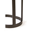 Light en Living Bijzettafel 30x23x60 cm LURO marmer zand+mat bruin-brons