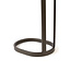 Light en Living Bijzettafel 30x23x60 cm LURO marmer zand+mat bruin-brons