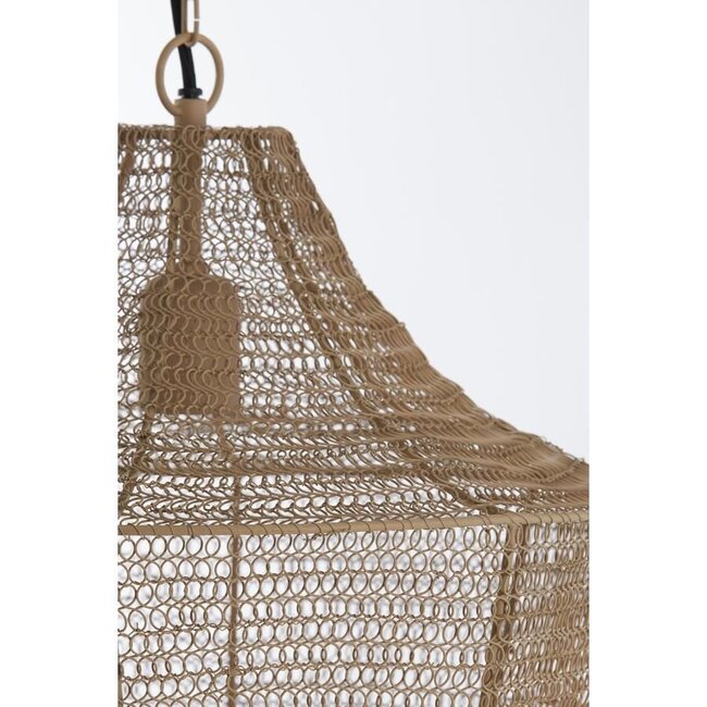 Light en Living Sharika hanglamp Ø40x44 cm - mat beige