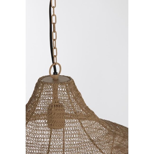 Light en Living Sharika hanglamp Ø40x44 cm - mat beige