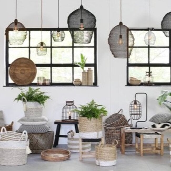 Light en Living Hanglamp Nikki - Zwart - Ø45cm