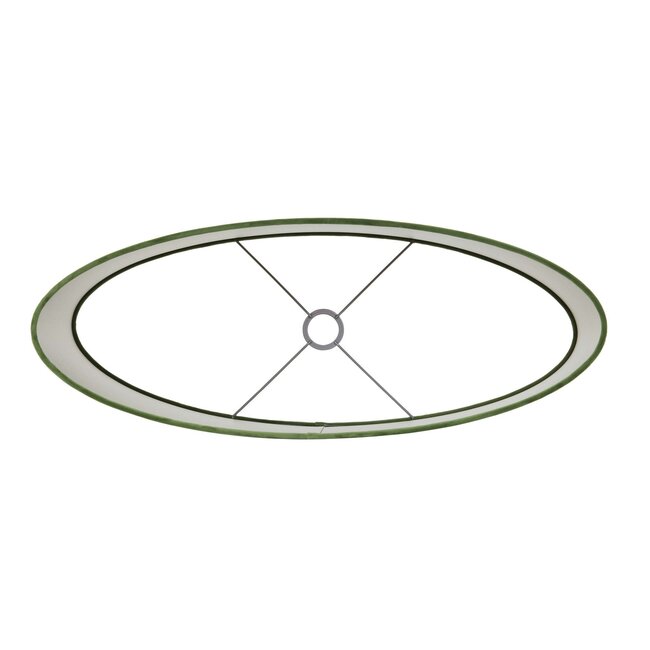 Light en Living Kap ovaal recht smal 30-15-25 cm VELOURS dusty green