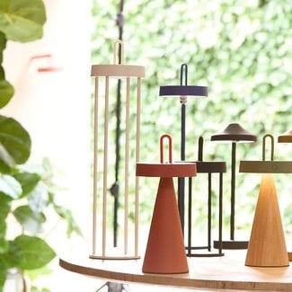 Light en Living Tafellamp LED Ø13x28,5 cm ANKENTA terra