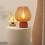 Light en Living Tafellamp LED Ø18x23 cm ALENNA glas koraal