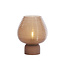 Light en Living Tafellamp LED Ø22x27 cm ALENNA glas bruin