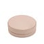 PTMD Onderzetter Delcia Beige vegan leer Set van 6