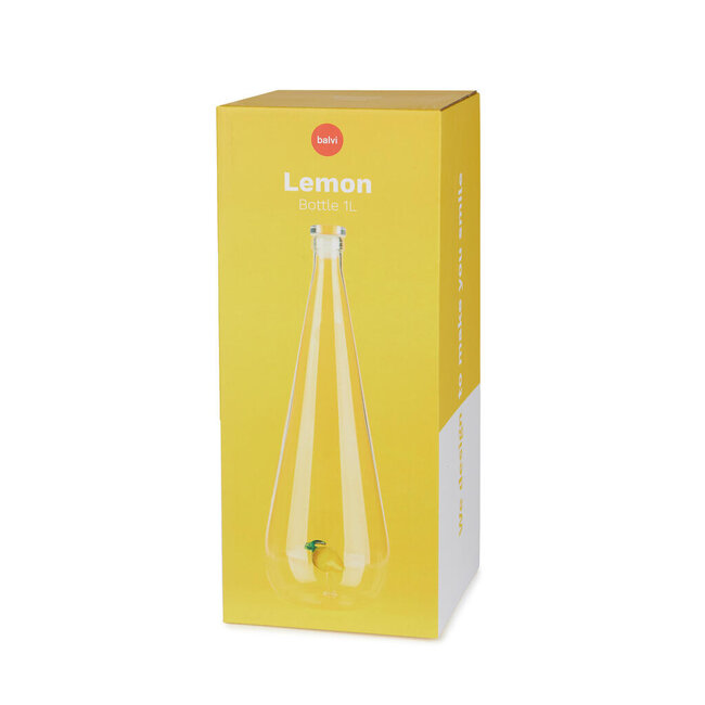 Balvi Waterfles Botanical Lemon