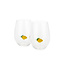 Balvi Set van 2 glazen Botanical Lemon