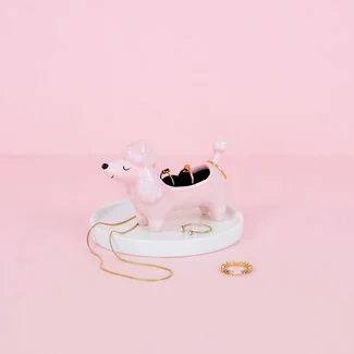 Balvi Ringhouder Poodle roze