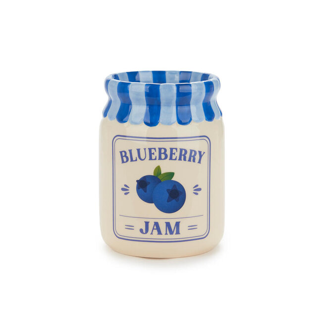Balvi Mini vaas Blueberry Jam blauw