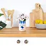 Balvi Mini vaas Blueberry Jam blauw