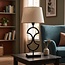 Light en Living Lampvoet 17,5x11x43 cm RIAVA mat  zwart