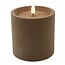 Countryfield Stompkaars Lyon LED velvet taupe S - Ø 10 x 10 cm