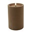 Countryfield Stompkaars Lyon LED velvet taupe M - Ø 10 x 15 cm