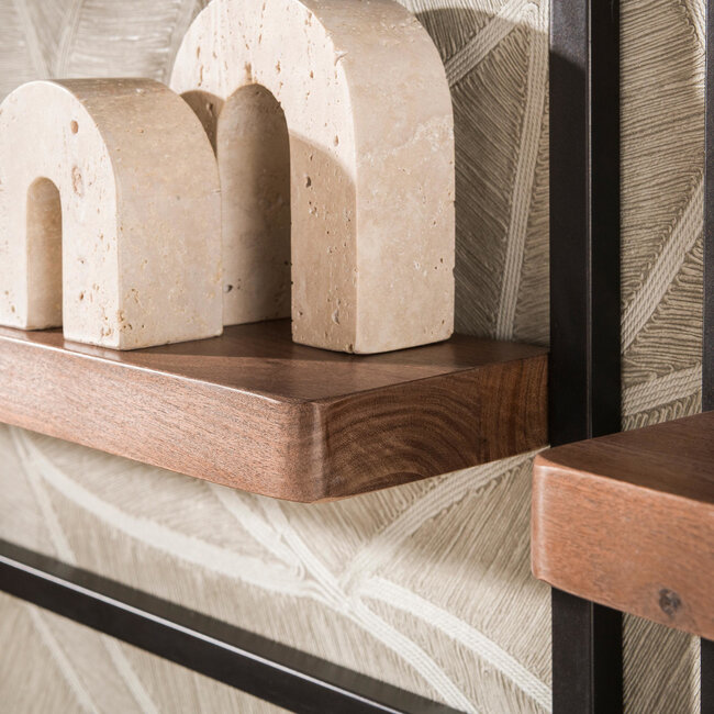 WoonStijl Wandschap Carve set van 5