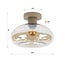 WoonStijl Plafondlamp Soll Beige