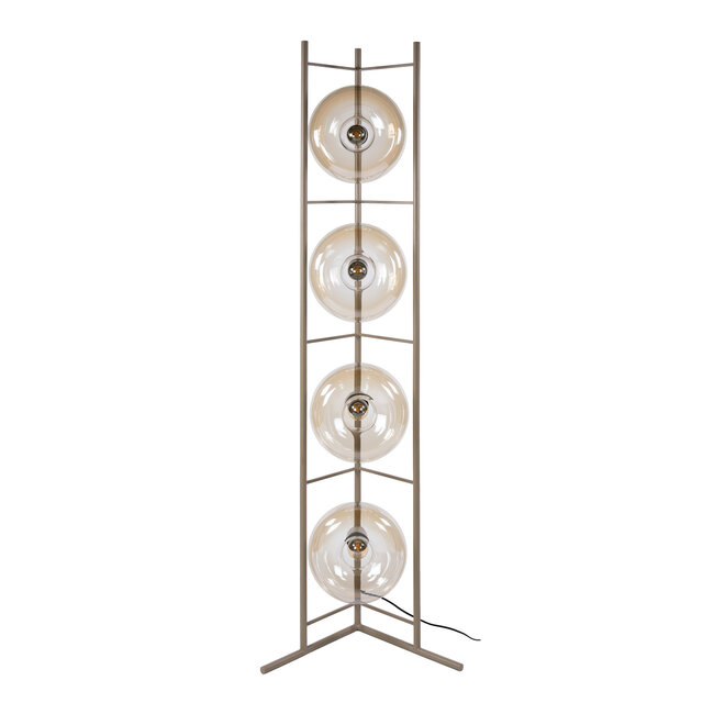 WoonStijl Vloerlamp Soll 4-lichts Beige