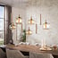 WoonStijl Hanglamp Serene 5+4-lichts Beige