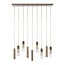 WoonStijl Hanglamp Lungo 5+4-lichts beige