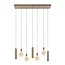 WoonStijl Hanglamp Senso 5+4-lichts Beige