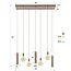 WoonStijl Hanglamp Senso 5+4-lichts Beige