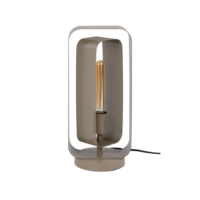 WoonStijl Tafellamp Mesh Rotate 1-lichts Beige