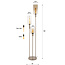 WoonStijl Vloerlamp 3L getrapt Sepiora Beige