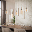WoonStijl Hanglamp Sepiora 5+4-lichts Sienna beige