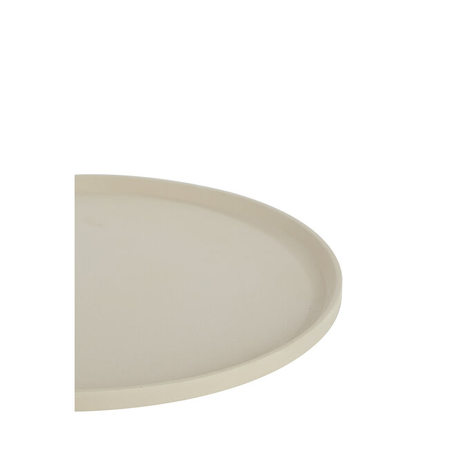 Light en Living Schaal Ø30x1,5 cm MAES crème