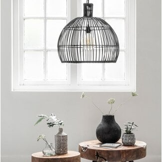 MUST Living Hanglamp Las Salinas groot zwart
