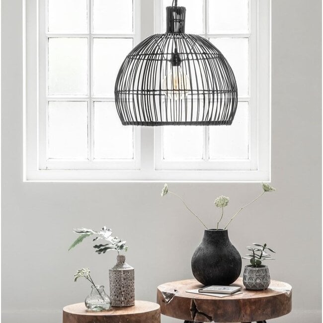 MUST Living Hanglamp Las Salinas groot zwart