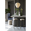 Light en Living Barkruk Ø41x73 cm ALICE groen-grijs+beige+bruin-brons