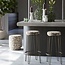 Light en Living Barkruk Ø41x73 cm ALICE groen-grijs+beige+bruin-brons
