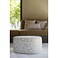 Light en Living Poef 68x68x35 cm LIBERIA beige+zand