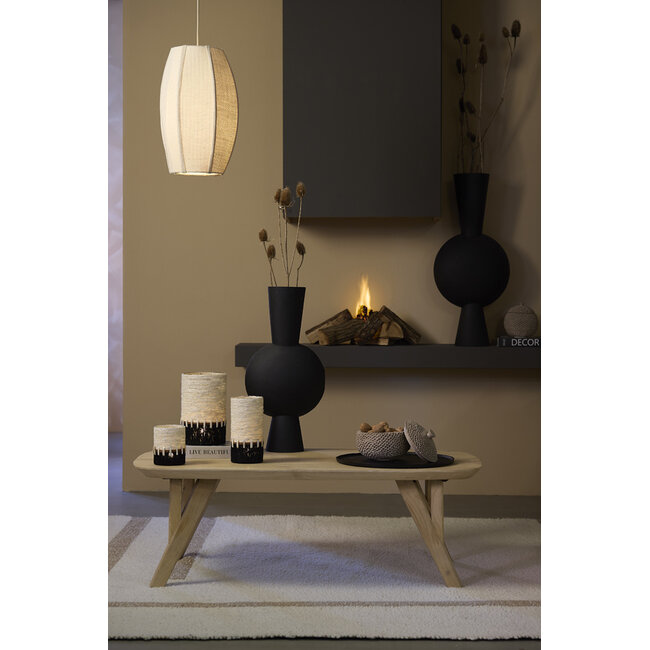 Light en Living Schaal Ø40x1,5 cm MAES zwart